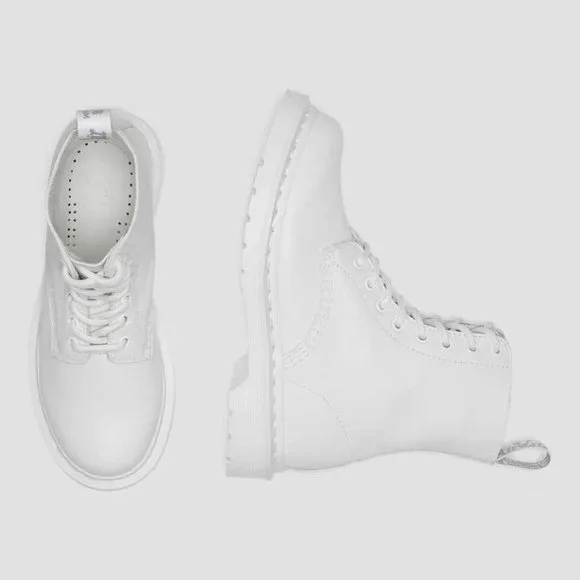 Dr. Martens 1460 Pascal Mono Combat Boot - Picture 4 of 13